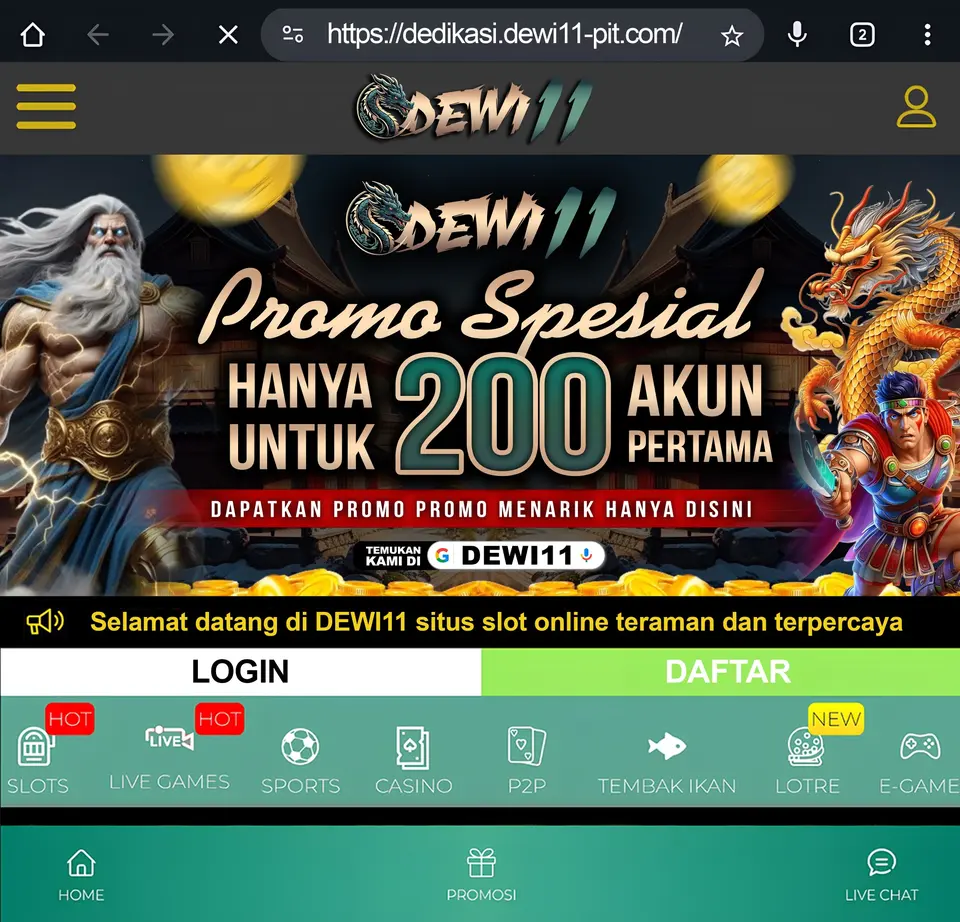 dew11 Masuk