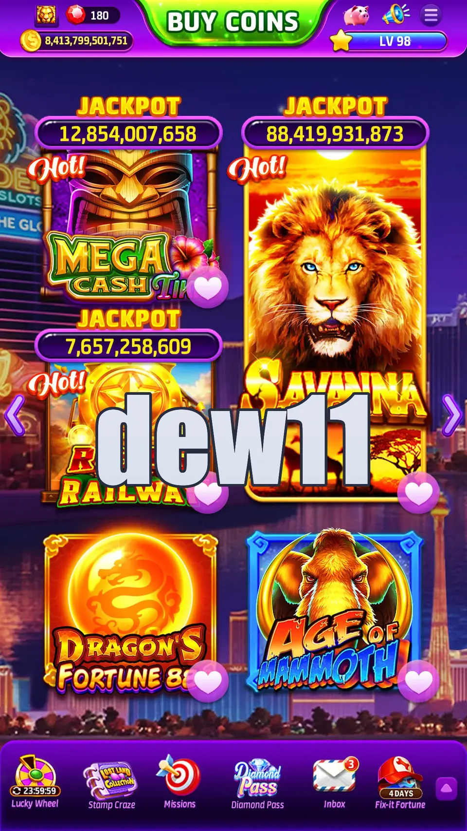 dew11 Tangkapan Layar - APK Resmi